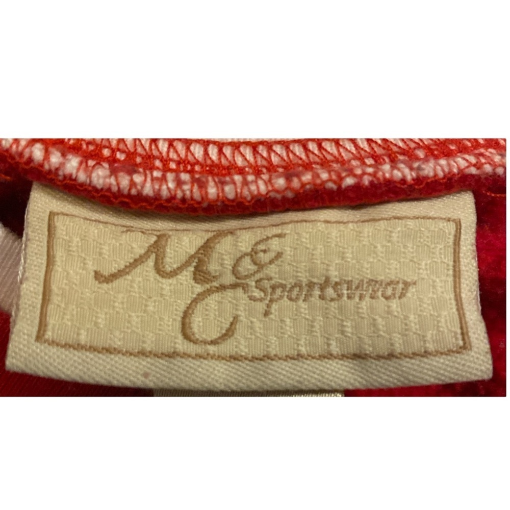 M&C Sportswear Embroidered Snowflake Fleece Top, Women’s Size 3X - Picture 6 of 9